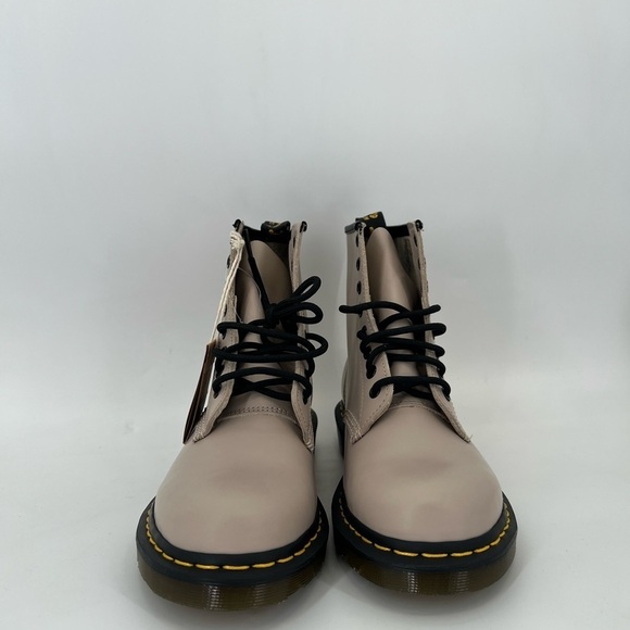 Dr. Marten 1460 Smooth Leather Boots In Vintage Taupe - Picture 2 of 5